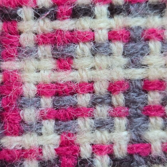 Pink Tweed Scarf - Picture 10 of 11